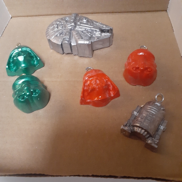 Star Wars Ornament Set Six Piece Set Hand Made - Picture 9 of 15